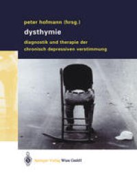 cover of the book Dysthymie: Diagnostik und Therapie der chronisch depressiven Verstimmung