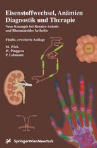 cover of the book Eisenstoffwechsel, Anämien Diagnostik und Therapie: Neue Konzepte bei Renaler Anämie und Rheumatoider Arthritis