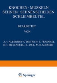 cover of the book Knochen · Muskeln Sehnen · Sehnenscheiden Schleimbeutel