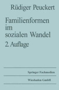 cover of the book Familienformen im sozialen Wandel