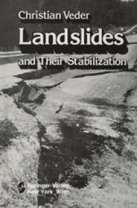 cover of the book Landslides and Their Stabilization