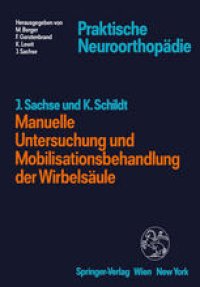 cover of the book Manuelle Untersuchung und Mobilisationsbehandlung der Wirbelsäule