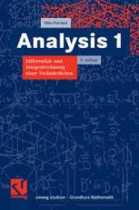 cover of the book Analysis 1: Differential- und Integralrechnung einer Veränderlichen