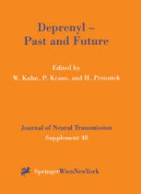 cover of the book Deprenyl — Past and Future: Journal of Neural Transmission Supplement 48