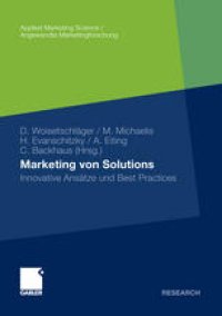 cover of the book Marketing von Solutions: Innovative Ansätze und Best Practices