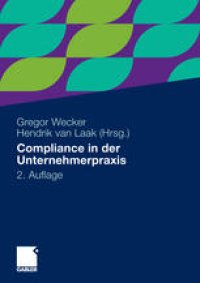 cover of the book Compliance in der Unternehmerpraxis