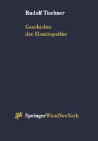 cover of the book Geschichte der Homöopathie