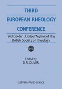 cover of the book Third European Rheology Conference and Golden Jubilee Meeting of the British Society of Rheology