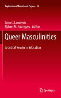 cover of the book Queer Masculinities: A Critical Reader in Education