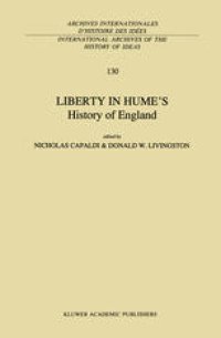 cover of the book Liberty in Hume’s History of England