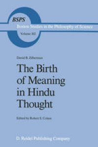 cover of the book The Birth of Meaning in Hindu Thought