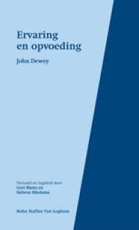 cover of the book ERVARING EN OPVOEDING