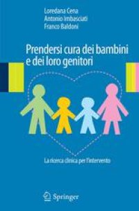 cover of the book Prendersi cura dei bambini e dei loro genitori: La ricerca clinica per l’intervento