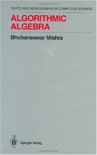 cover of the book Algorithmic Algebra