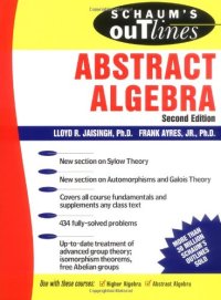 cover of the book Schaum's outlines Abstract Algebra