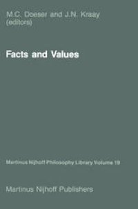 cover of the book Facts and Values: Philosophical Reflections from Western and Non-Western Perspectives