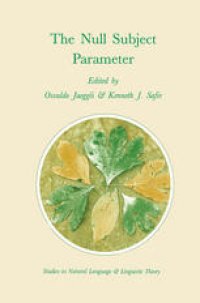 cover of the book The Null Subject Parameter