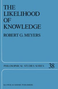 cover of the book The Likelihood of Knowledge