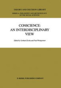 cover of the book Conscience: An Interdisciplinary View: Salzburg Colloquium on Ethics in the Sciences and Humanities