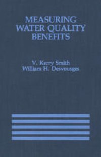 cover of the book Measuring Water Quality Benefits