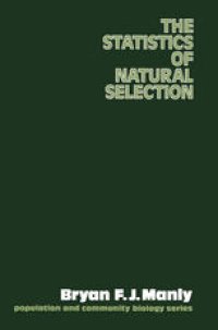 cover of the book The Statistics of Natural Selection on Animal Populations