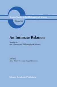 cover of the book An Intimate Relation: Studies in the History and Philosophy of Science Presented to Robert E. Butts on his 60th Birthday