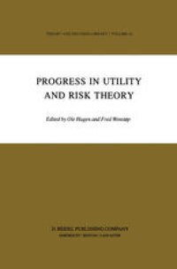 cover of the book Progress in Utility and Risk Theory