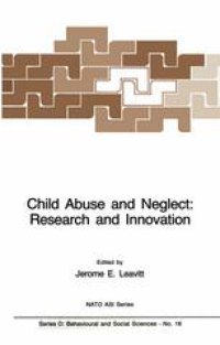 cover of the book Child Abuse and Neglect: Research and Innovation