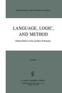 cover of the book Language, Logic and Method