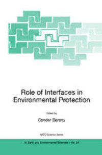 cover of the book Role of Interfaces in Environmental Protection