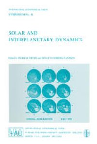 cover of the book Solar and Interplanetary Dynamics