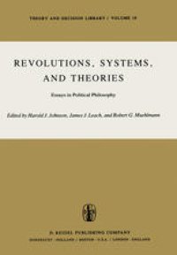 cover of the book Revolutions, Systems and Theories: Essays in Political Philosophy