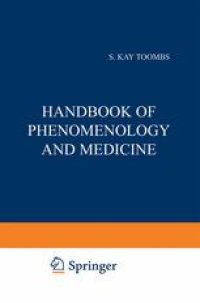 cover of the book Handbook of Phenomenology and Medicine