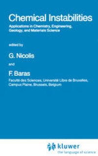 cover of the book Chemical Instabilities: Applications in Chemistry, Engineering, Geology, and Materials Science