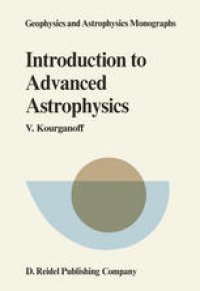 cover of the book Introduction to Advanced Astrophysics