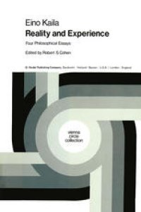 cover of the book Reality and Experience: Four Philosophical Essays