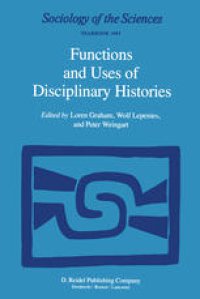 cover of the book Functions and Uses of Disciplinary Histories