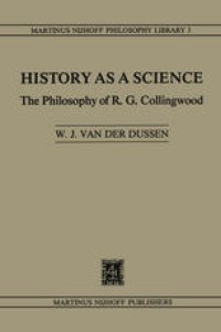 cover of the book History as a Science: The Philosophy of R.G. Collingwood