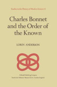 cover of the book Charles Bonnet and the Order of the Known