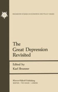 cover of the book The Great Depression Revisited