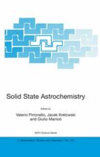 cover of the book Solid State Astrochemistry