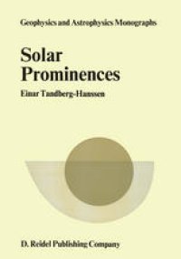 cover of the book Solar Prominences