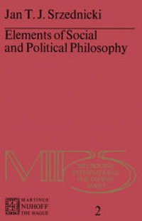 cover of the book Elements of Social and Political Philosophy