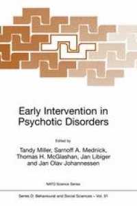 cover of the book Early Intervention in Psychotic Disorders