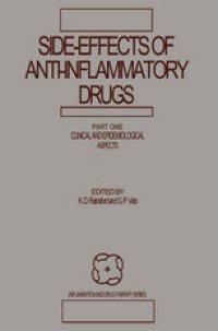 cover of the book Side-Effects of Anti-Inflammatory Drugs: Part One Clinical and Epidemiological Aspects