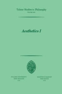 cover of the book Aesthetics I