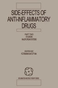 cover of the book Side-Effects of Anti-Inflammatory Drugs: Part Two Studies in Major Organ Systems