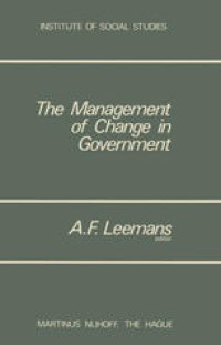 cover of the book The Management of Change in Government