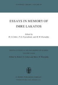 cover of the book Essays in Memory of Imre Lakatos