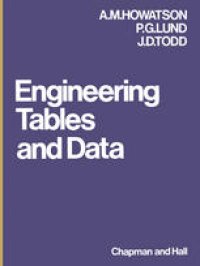 cover of the book Engineering Tables and Data